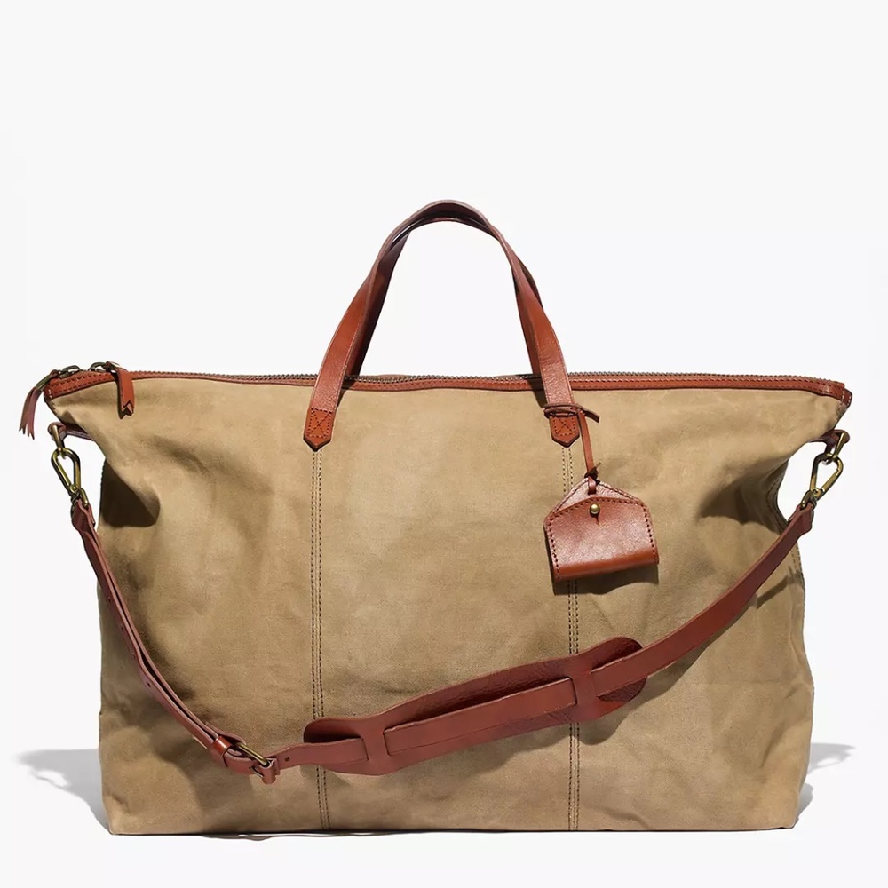 Madewell The Transport Weekender in Canvas